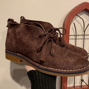 Suede Hush Puppies Booties